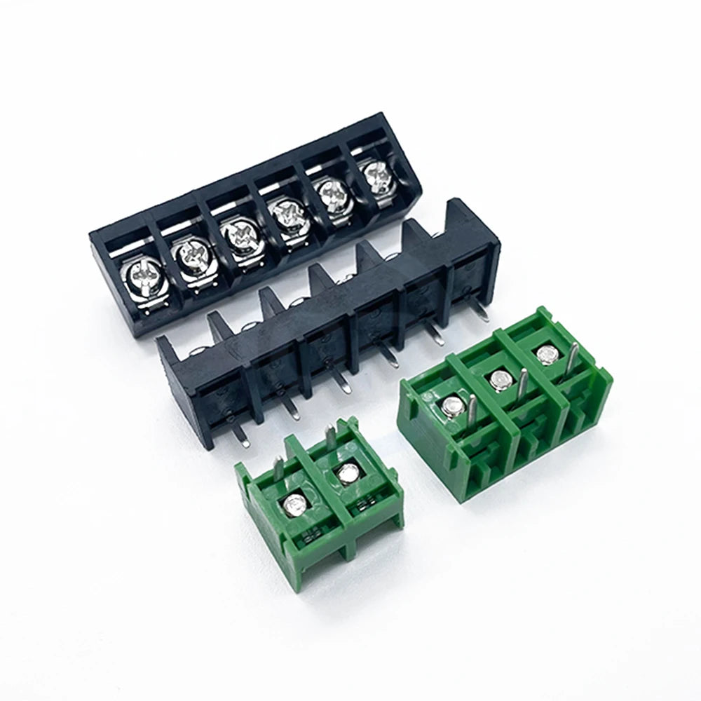 (20 pcs) HB9500 9.5mm Pitch Black Green Grid Type Terminal Block Splicing High Current PCB Board HB9500-9.5 2-3Pin