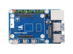 【Official Guarantee】Waveshare CM4 To Pi4B Adapter For Raspberry Pi, Expansion Board Dual HDMI For Raspberry Pi 4B