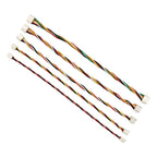 5Pcs JST GH 1.25 2P 3P 4P 5P 6P Male Female Connector With 30AWG Silicone Wire 15cm Cable GH1.25 Single Double Connector