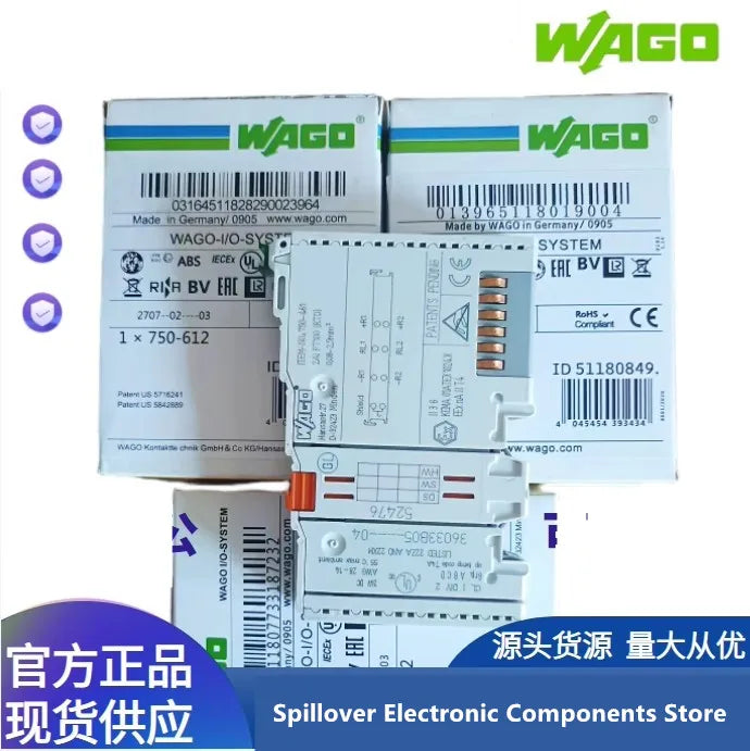 Original genuine module 750-430 750-337 375 530 555 559 455 554 750-461 469 600 750-1405 1504 1420 wago