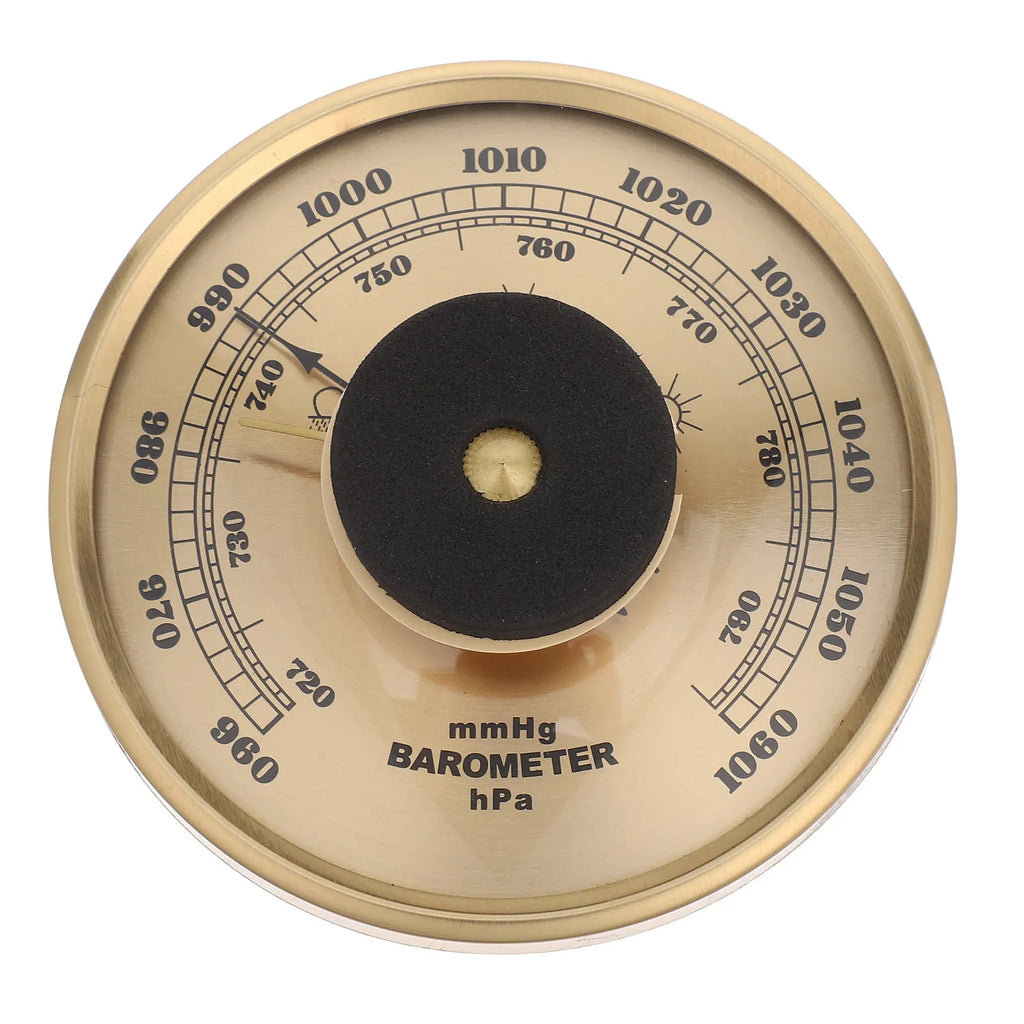 3-in-1 Weather Instrument Dial Design Multifunction Thermometer Barometer Hygrometer for Home Office Indoor Climate Monitoring