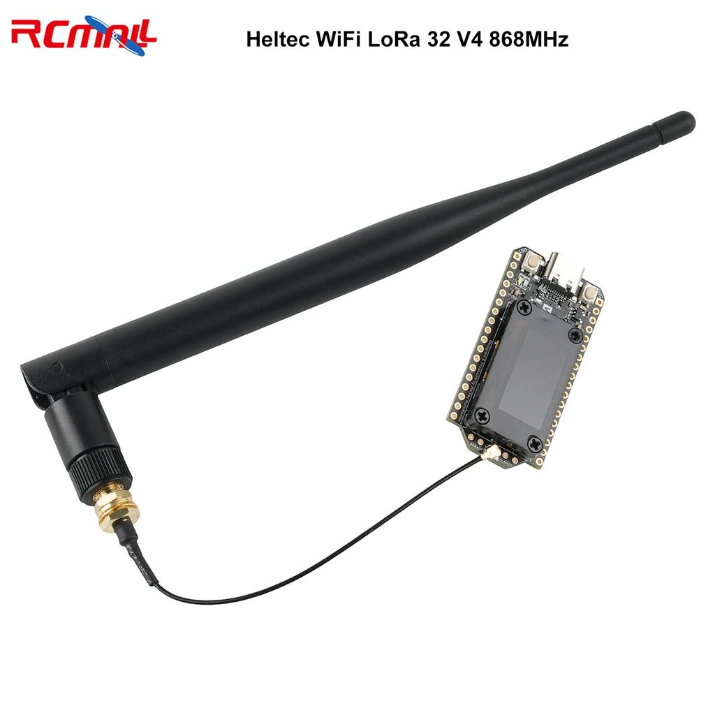 Heltec LoRa32 V4 Meshtastic GPS ESP32 WIFI+BLE SX1262 LoRa 0.96inch OLED Solar Powered Dev-Board Mesh Network for Arduino IoT