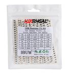 0402 0805 0603 1206 2512 1210 SMD Resistor Kit Assorted Kit Sample Kit 10/20/33/36/60/80 Values 1K 10K 20K 100K 100 200 220 ohm