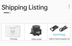 WitMotion dTOF laser lidar sensor module outdoor Light resistance 60Klx 5000Hz 12m 360° Scanning support ROS1 ROS2 Arduino