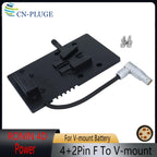 DJI Ronin 4D Camera V-Mount Battery Board To 1B 4+2Pin Female Plug