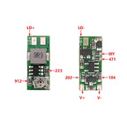 3-5V 405nm 450-475nm 520nm Blue Green Laser Diode LD Diver Circuit Board Power Supply