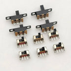 20Pcs SPDT 1P2T Slide Switch Mini Toggle Switch 2 Position 3 Pin On-Off DIP for DIY Power Electronic Projects PCB DC 50V 0.5A