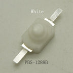 10PCS Flashlight Button 5V 1A Power ON-OFF Latching Press Locking PBS Button 12mm*8mm (12mmx8mm)  DC 30V 1A Plastic Button