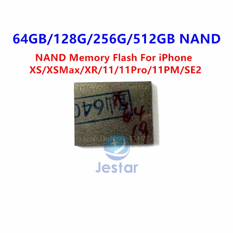 64GB 128GB/256G/512G HDD Storage Nand  Memory Flash chip IC For iPhone XS XS-MAX XR SE2 11/11P/11ProMax
