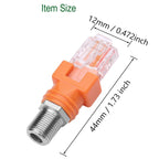 1pc F Type RF Female Jack to RJ45 Male Plug Ethernet Coaxial Barrel Coupler Converter Coax Adapter Connector for Line Tester