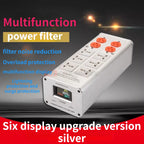 TP1000 Power Filter Socket Fever Audio Power Purifier Lightning Protection Surge Protection Filter Socket Power Bank