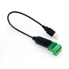 RS485 to USB Converter Upgrade Protection RS232 Converter Compatible With V2.0 Standard RS-485 A Connector Board Module