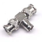 BNC-JKK BNC one male two All copper radio frequency coaxial monitoring adapter female two female one male three-way head