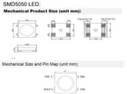 Individually Addressable SK6812 Mini 3535 5050 SMD RGB LED Chip Digital Pixels White/Black as WS2812B Leds DC5V 2~1500Pcs