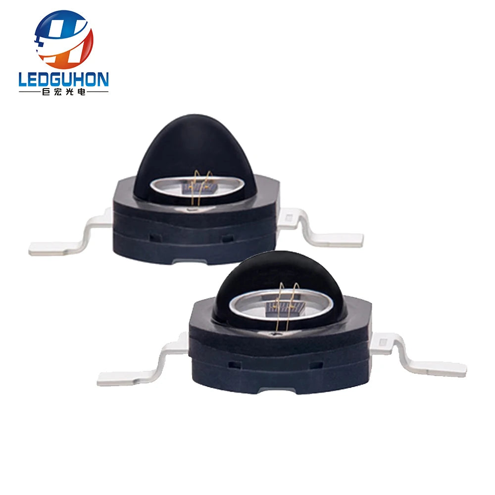 20PCS High power 2PIN IR 60 120 degree 1W 3W 800nm 810nm 820nm 830nm 840nm 850nm 880nm 890nm leds