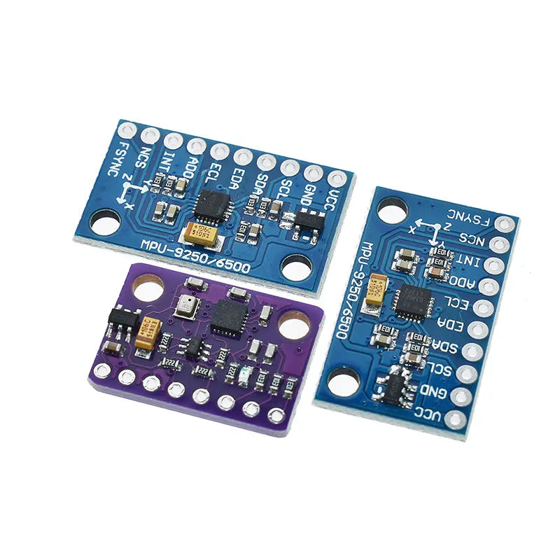 MPU9250 6500 Module 9DOF Accelerometer Gyroscope Compass 6/9 Axis GY-91 Sensor