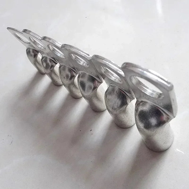 JG Copper Terminal Crimp Terminal Ring Lug Tin Plated Terminal For Connection Electric Cable Power M6 M8 M10 M12 Solid Connector