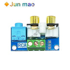 RCA Lotus 3.5mm Plug Socket PCB Board Wiring Terminal Audio Input and Output Transfer Wiring Lead Board