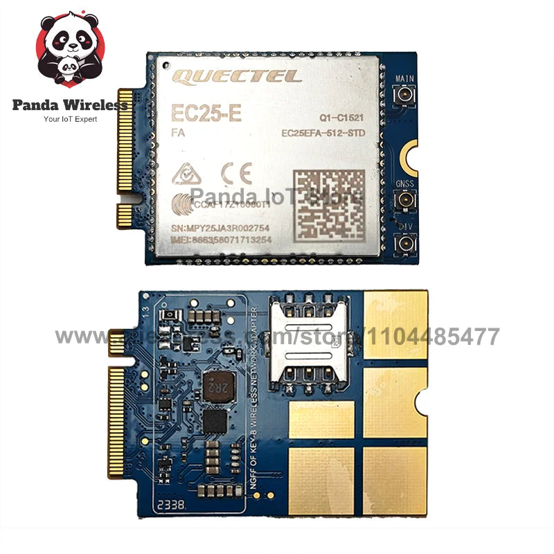 1PCS  SIM Card Slot EC25-A EC25-E EC25-J EC25-AU EC25-AUX EC25-EUX EC25-AF EC25-AFX  Quectel EC25 M.2 LTE Cat 4 Module