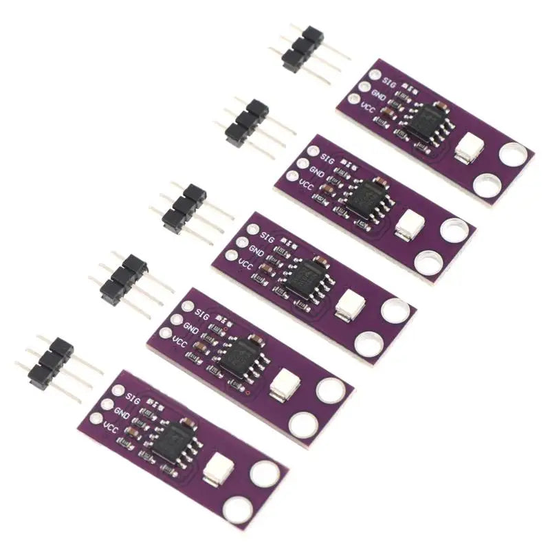 UV Detection Sensor Module Stable Signal Output High Sensitivity 1/3/5Pcs for School Physics Experiment Teaching