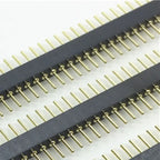 3pcs 1.778mm Round Single Row 1X40P Crystal Socket Male Female Pin Header PCB Board Connector