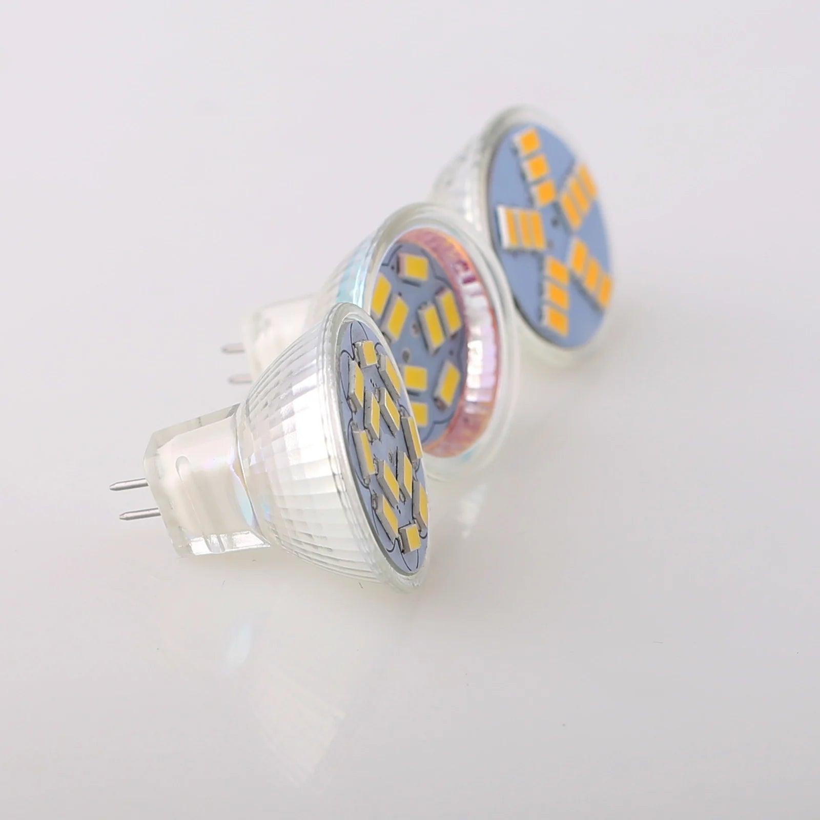MR11 LED Spotlight Bulb GU4 DC 12V 5730 SMD 2W 3W 4W Glass Shell Replace 25W Halogen Lamps For Home Ceiling Decor
