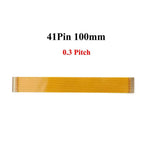 0.3mm Pitch 13 21 23 25 27 21 33 39 45 51 Pin Ffc Fpc Flexible Flat Cable Gold Plated Ribbon Cable