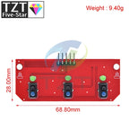 GREATZT Infrared Reflective Sensor TCRT5000 3-way Tracing/tracking Module Line Patrol Obstacle Avoidance Car Robot Sensor Module
