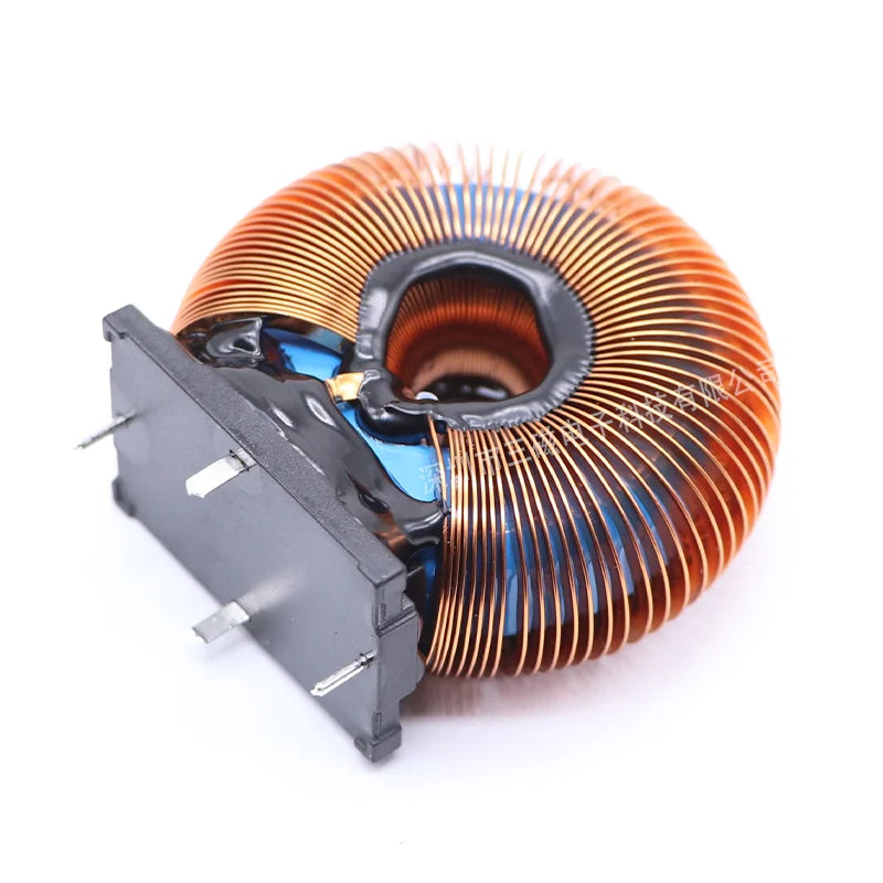 High Current Magnetic Ring Inductor 550uH 1mh 10A PFC Inductor Differential Mode Filter Flat Wire Toroidal Storage Inductor Coil
