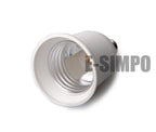 2PCS E14 To E26 E27 Adapter Conversion Socket Fireproof Plastic Converter High Quality Material Socket Bulb Adapter Lamp Holder