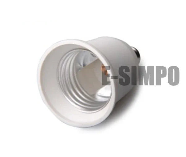 2PCS E14 To E26 E27 Adapter Conversion Socket Fireproof Plastic Converter High Quality Material Socket Bulb Adapter Lamp Holder