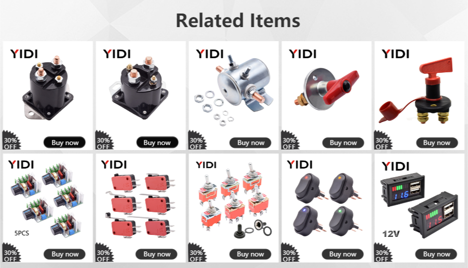 12V DC Metal Car Motor Starter Solenoid Relay Contactor 150A High Current For Auto Lawn Mowers Tractor Marine Power Accessories