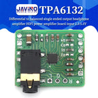 TPA6132 Balanced Headphone Amplifier Module Low Noise HIFI Stereo AMP DC 2.3-5.5V Differential Audio Amplifier Board