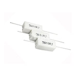 10PCS 5W 5% Cement Resistor Power Resistance 0.1R-100K 1R 2.7R 10R 43R 470R 0.15 0.25 0.47 0.68 1 3 10 12 22 27 47 100 500 ohm