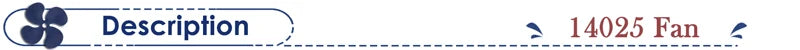 Gdstime 140mm Fan 24V 12V 5V Cooler 140*25MM Case CPU Fan 14025 Radiator Fan for Home Mechanical Equipment,Humidifiers Cooling