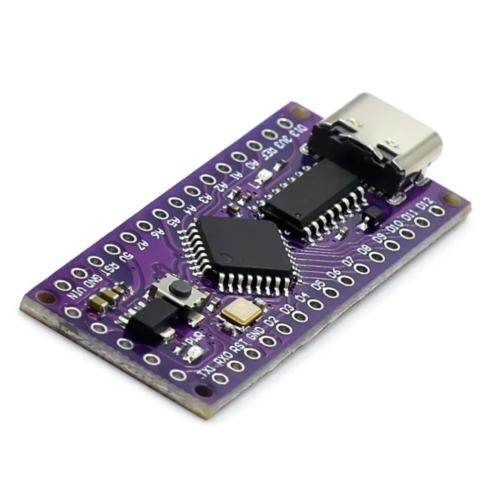 LGT8F328P-LQFP32 MiniEVB TYPE-C Replace For Nano V3.0 With Crystal Oscillator For Arduino LGT8F328P