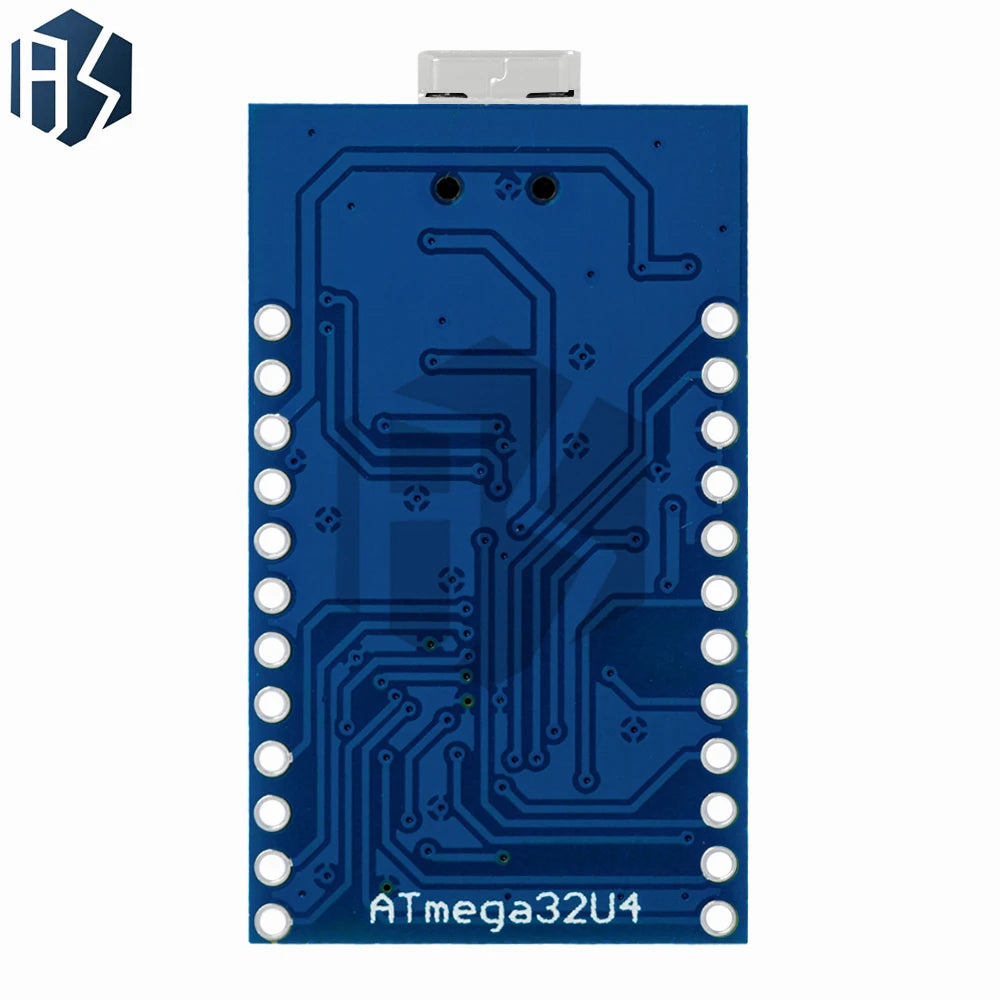 Pro Micro ATmega32U4 5V 16MHz Replace ATmega328 For Arduino TYPE-C  With 2 Row Pin Header For Leonardo Mini Usb Interface Pro