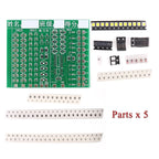 Class Kit Patch Components Welding Practice Board Kit SMD/SMT DIY Soldering Skill Practice PCB Board Electronic Project Kits