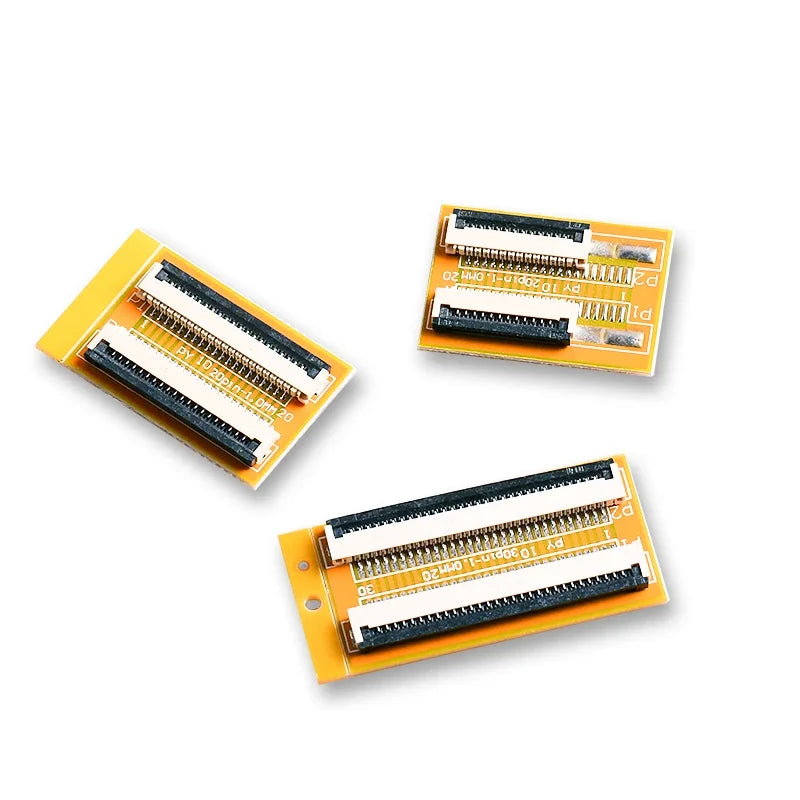 Fpc Ffc Flexible Flat Cable Extension Board 0.5mm 1mm Pitch 4pin 5 6 7 8 9 10 12 14 15 16 20 30 40 50 60 Pin Connector