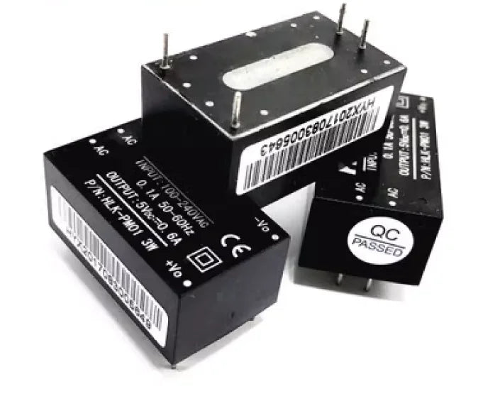 10pcs HLK-PM01 HLK-PM03 HLK-PM12 AC-DC 220V to 5V/3.3V/12V Mini Power Supply Module Intelligent Household Switch HLK-5M05