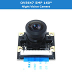 Raspberry Pi Night Vision Camera with 2 Infrared Light 5MP OV5647 Webcam 75 175 IR-CUT Camera for Raspberry Pi 4B 3B+ 3B Zero