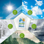 Baldr Wireless Digital Color Display Weather Station Clock Barometer Thermometer Hygrometer Trend Forecast Outdoor Sensor