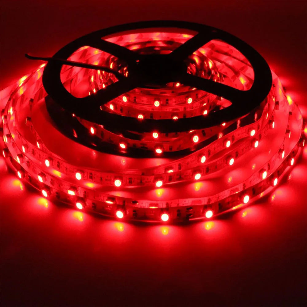 DC 5V LED Strip Light SMD 3528 2835 60Led Flexible LED Ribbon Tape TV Backlight Adhesive Tape Waterproof Rope Light Cabinet Lamp