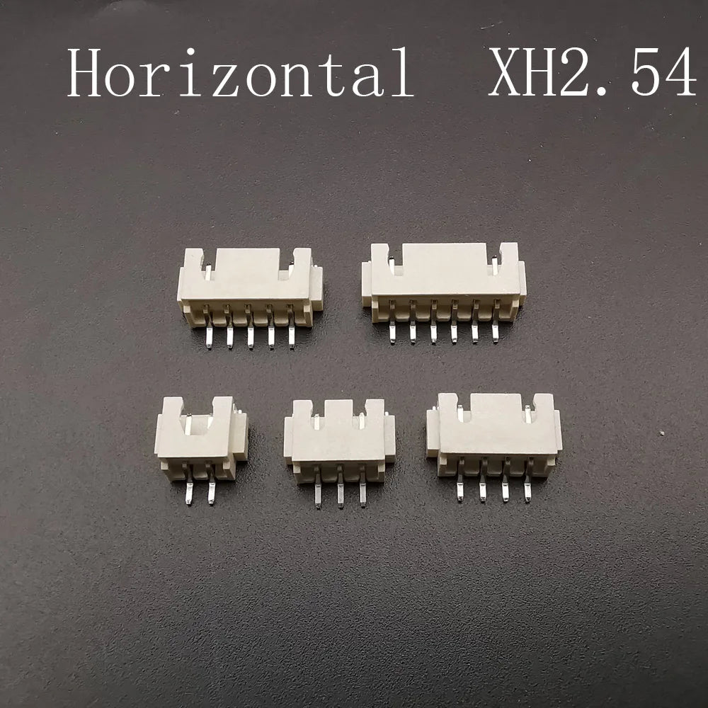 10Pcs ZH 1.5/PH 2.0/XH 2.54/SH 1.0/JST 1.25mm Male Pin Horizontal Vertical Socket Connector 2P/3P/4P/5P/6Pin For PCB Board JST