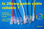 (5pcs/Pack) Patch Cord RJ45 Colour UTP Cat6A 28AWG Slim Ethernet Network Cat 6 Ethernet Cable 4 PVC Cat7 STP Internet Lan Cable