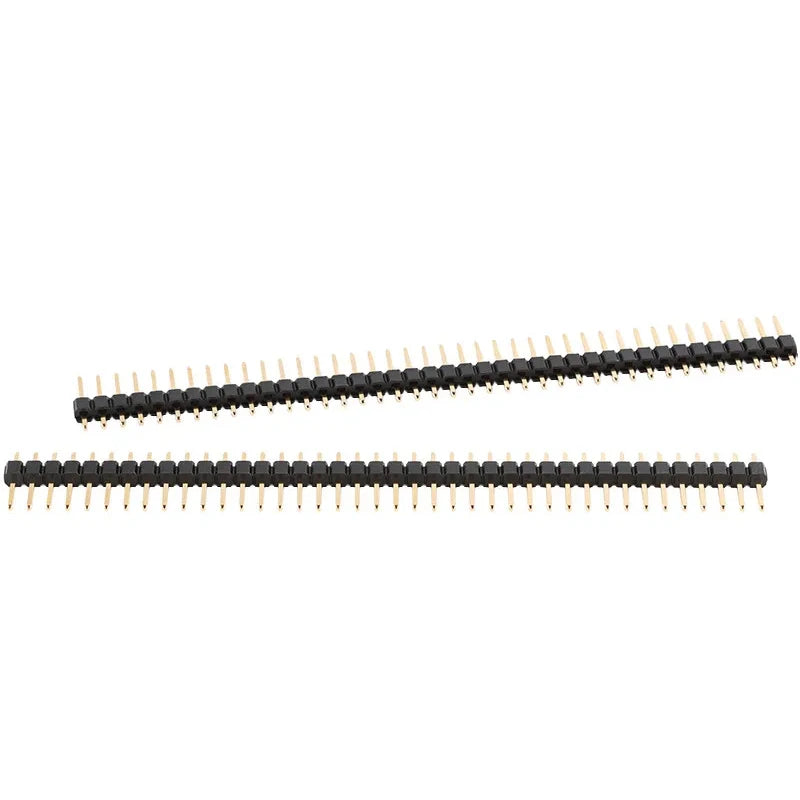 5Pcs 1.27mm/2.0mm/2.54mm Pin Header  1*40P 1*50P 2*40P 2*50P Breakable Pin Header PCB JST Connector Strip For Arduino DIY Kit