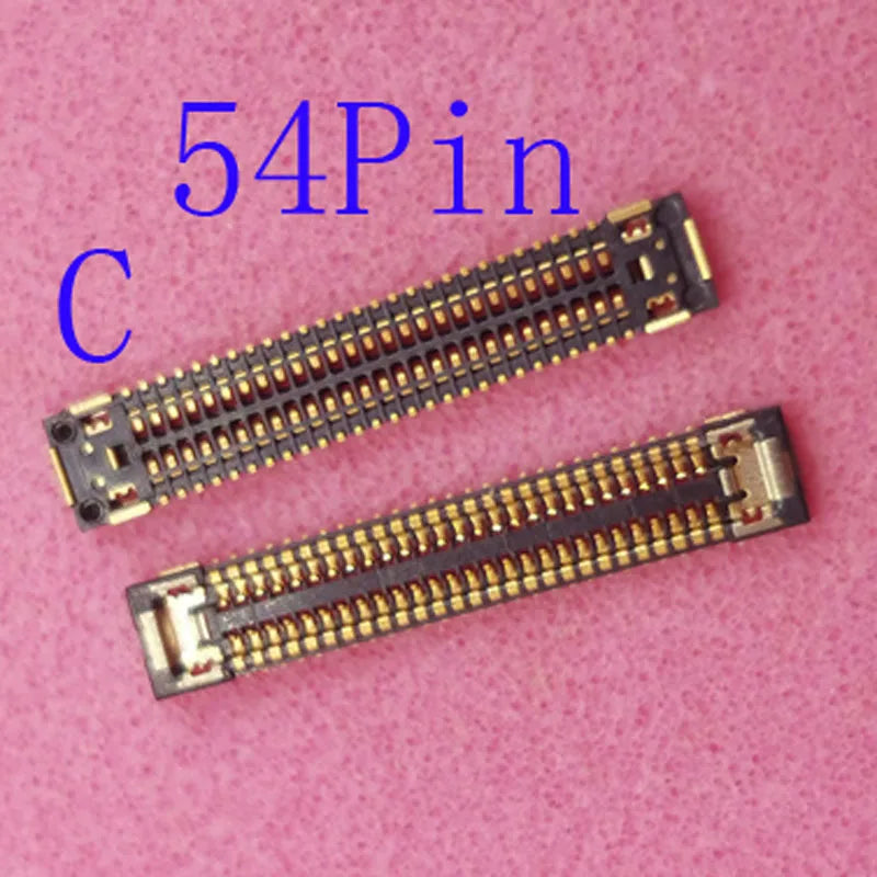 1-50Pcs Lcd Display Screen Plug FPC Connector Usb Charger For Samsung Galaxy A50S A507 A50 A505 S10 Lite G770F 34 40 54 64 Pin