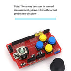 Gamepad Joystick Keypad Shield PS2 for Arduino nRF24L01 Nk 5110 LCD I2C Interface - Gaming Controller Add-Onmodule