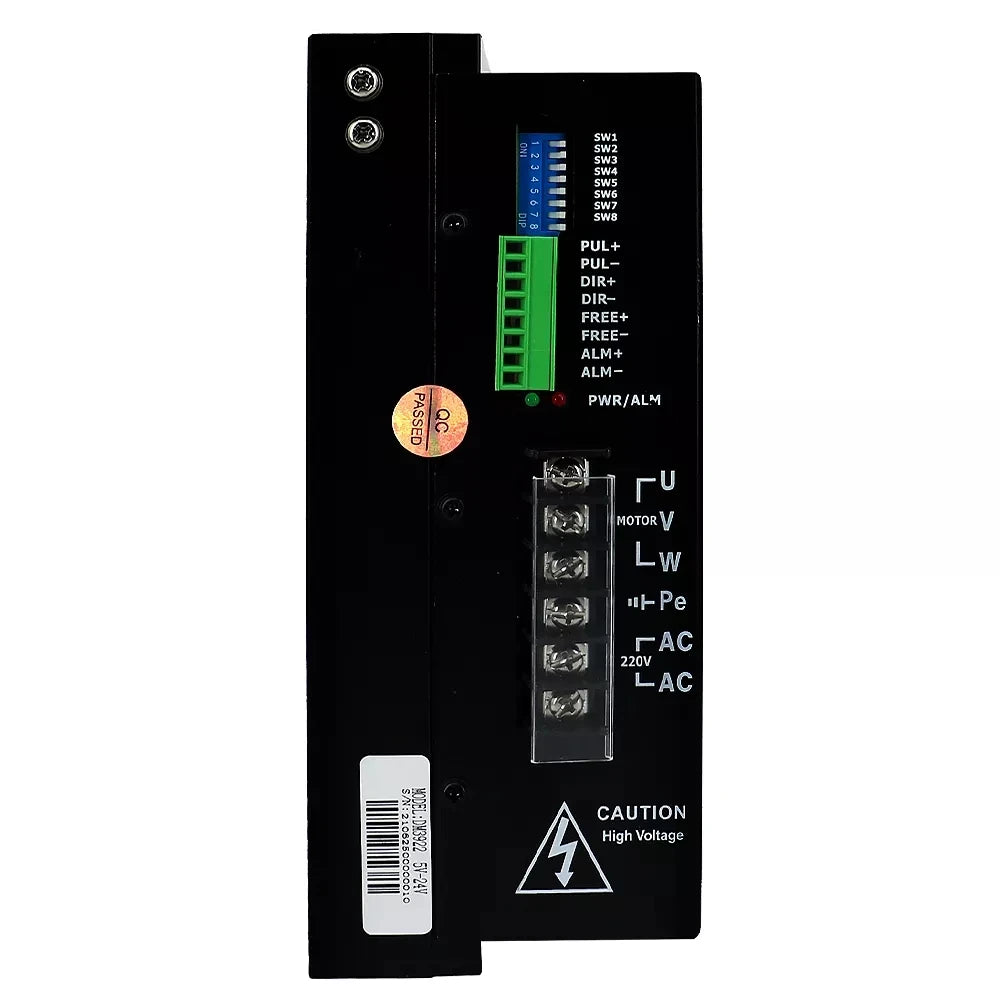 3Phase NEMA 52 130mm 60N.m AC Stepper Motor CNC Stepper Motor 130BY350E 1.2 Degree With Driver AC 110-240V DM3922 for CNC