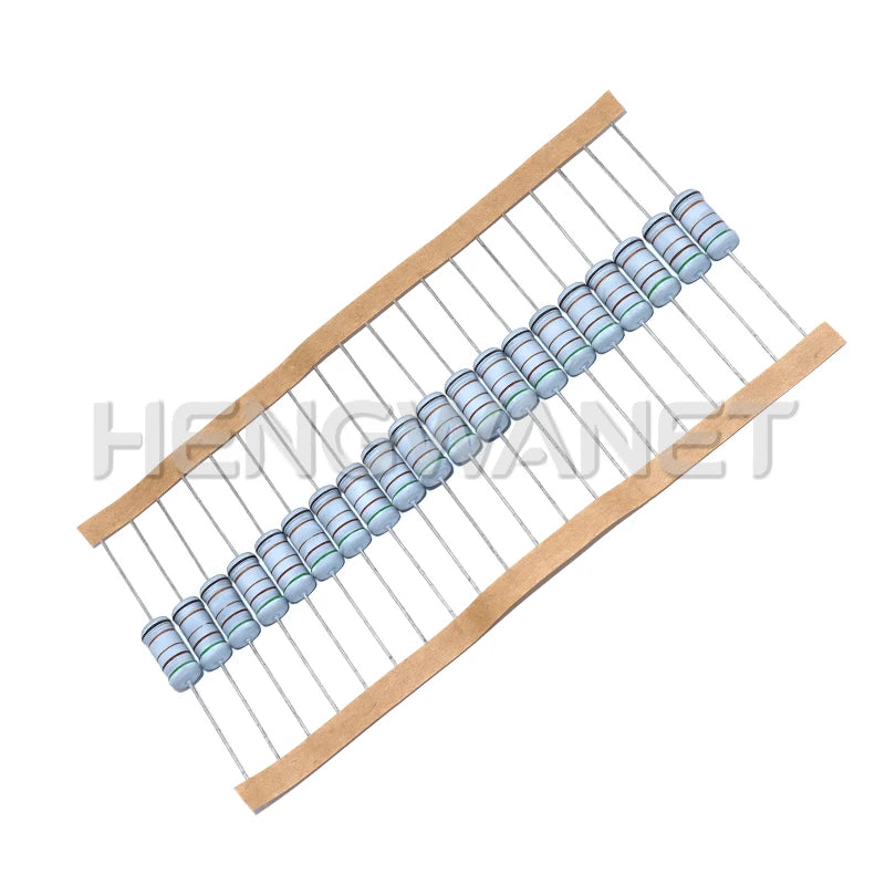 20pcs 2W 5% Wirewound Resistor Fuse 0.05R 0.1R 0.15R 1R 2.2R 4.7R 5.1R 10R 20R 22R 47R 51R 100R 0.1 0.22 0.33 0.47 0.5 1 ohm